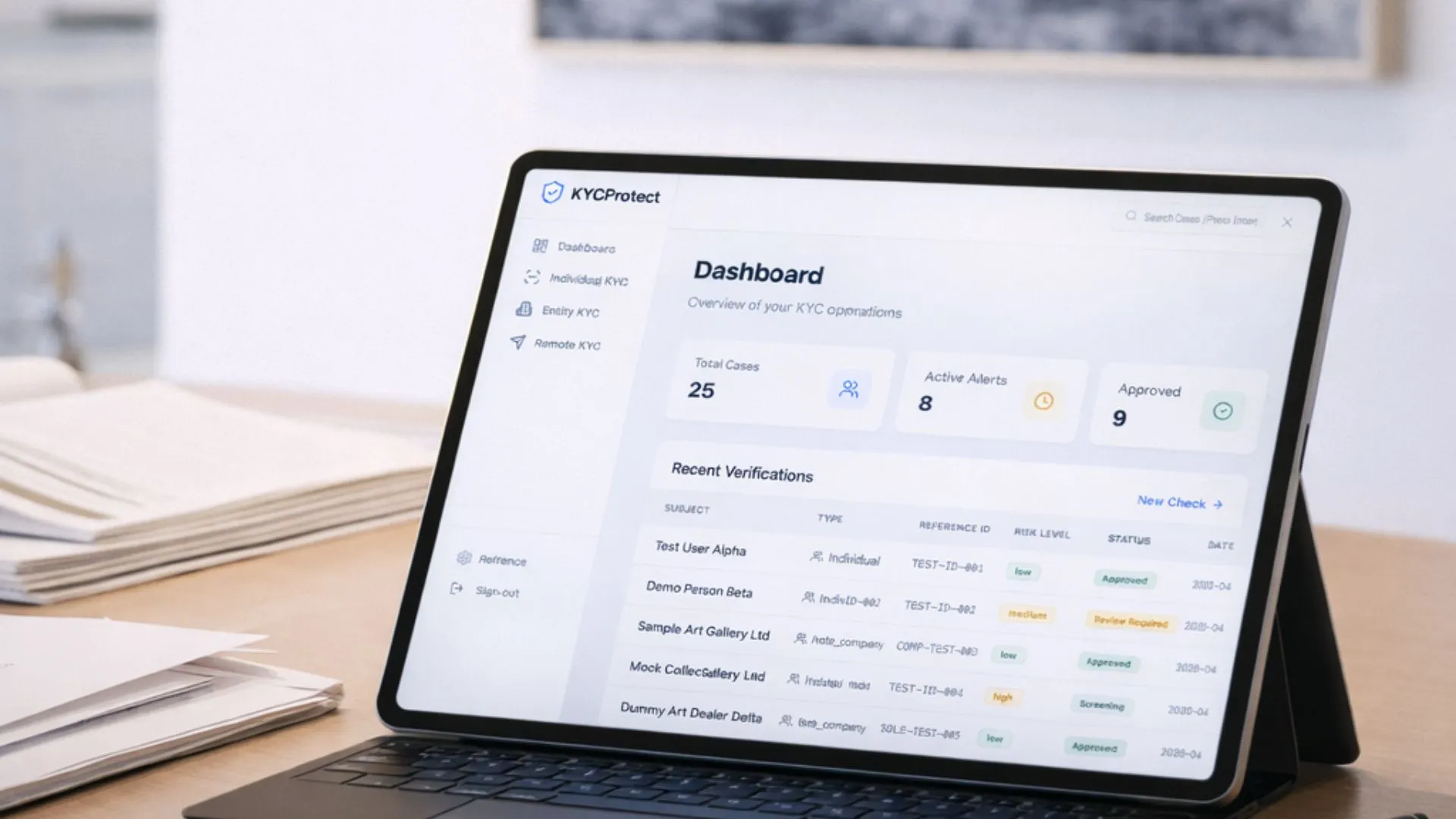 High-fidelity analytics interface displaying platform security arrays, user volumes, and clean compliance validation statuses